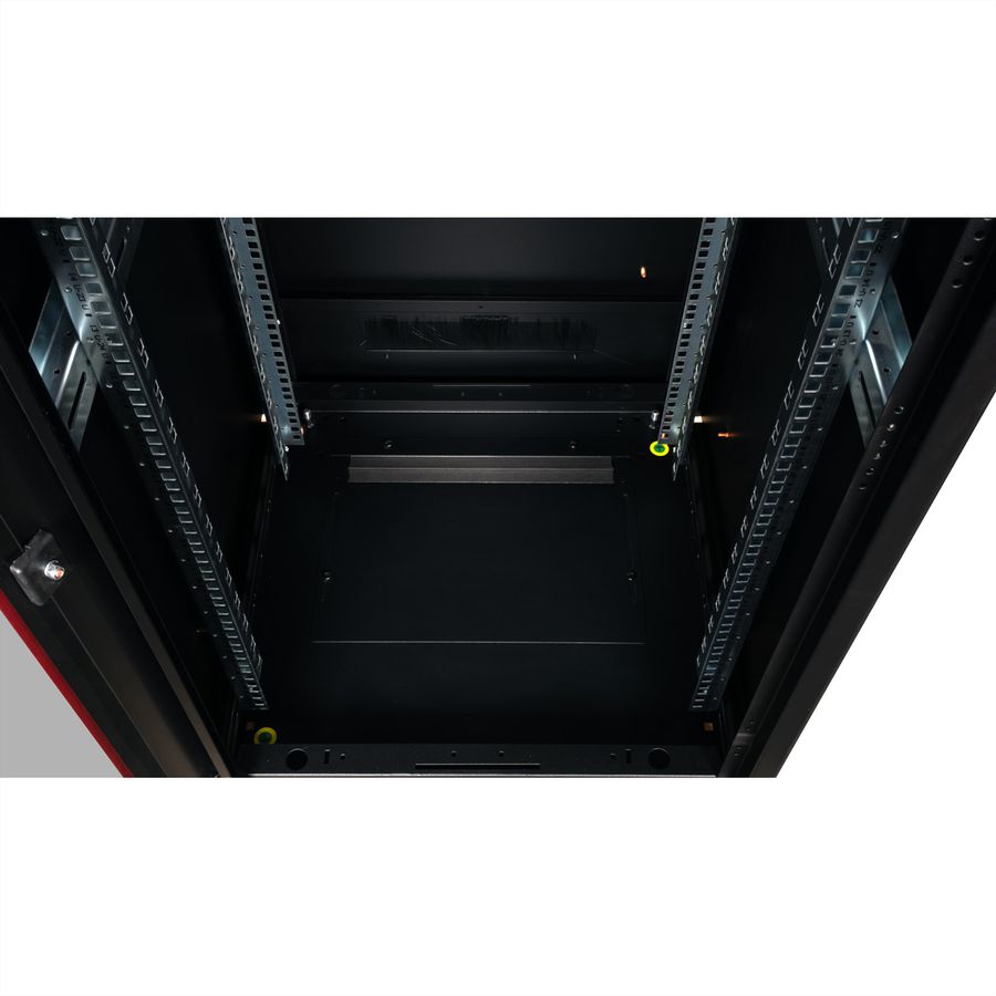 ROLINE 19" Baie réseau Pro 36U, 600x800 LxP Porte verre noir