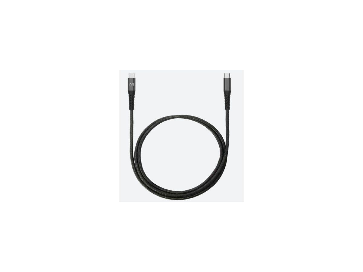 Mobilis 001342 câble USB 1 m USB C Noir