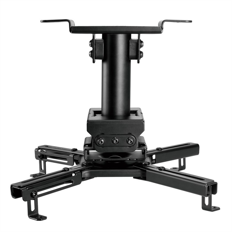 VALUE Support robuste pour projecteur, fixation sous plafond, jusqu'à 45 kg, noir