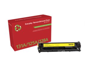 Remanufacturé Everyday Toner remanufacturé Jaune Everyday™ de Xerox compatible avec HP 131A (CF212A), Capacité standard