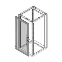 SCHROFF Porte 20U verre ACRYL RAL7035