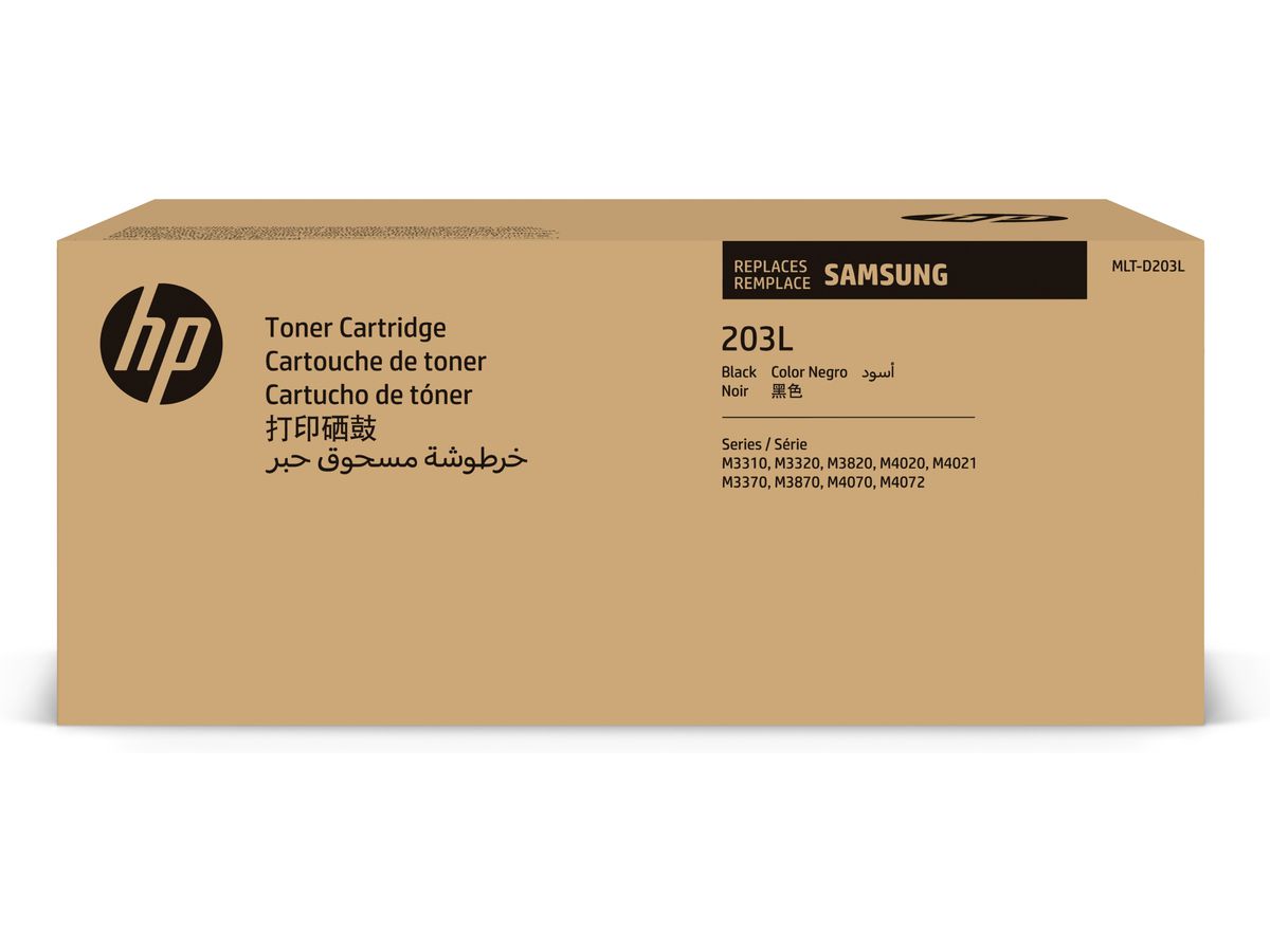 Samsung Toner noir grande capacité HP authentique MLT-D203L