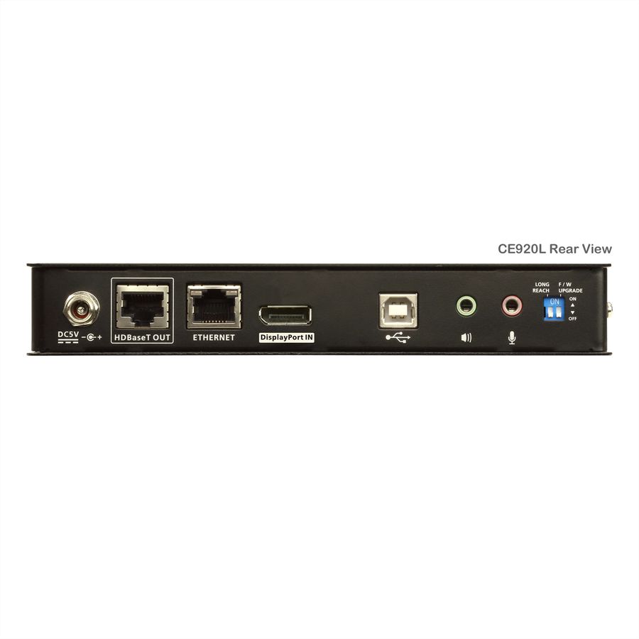 ATEN CE920L Système d'extension KVM USB DisplayPort HDBaseT™ 2.0 (unité locale) (4K à 100 m)