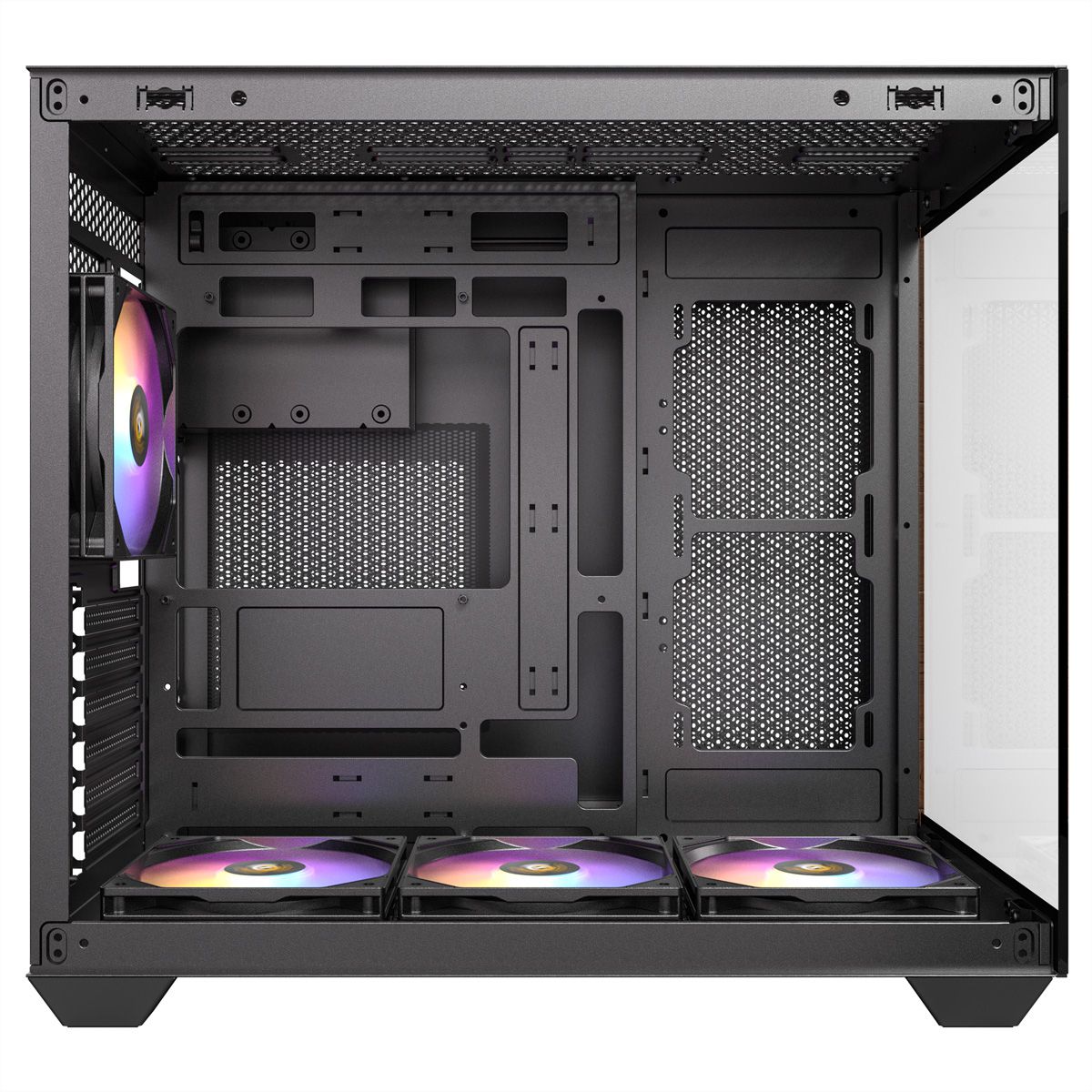 ANTEC CX800 ARGB_B Wood Boîtier PC Midi Tower Black ATX