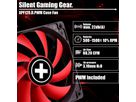 Xilence XPF120.R.PWM 120mm PWM Ventilateur de boîtier, 4PIN