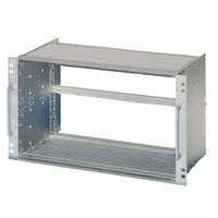 SCHROFF EuropacPRO 19" Subrack Kit pour chemin de fer, blindé, EN 50155, 6 U, 84 HP, 235 mm