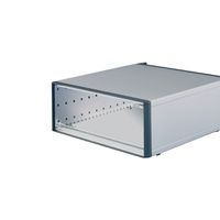 SCHROFF RatiopacPRO, Coffret de bureau, blindage à monter ultérieurement, face avant, 6 U, 84 CV, 495 mm
