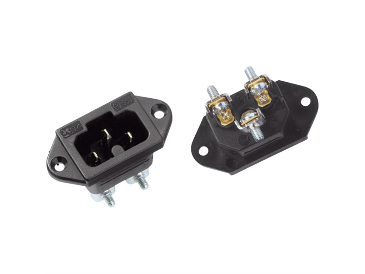 BACHMANN Connecteur pour appareils chauds IEC320 C15A