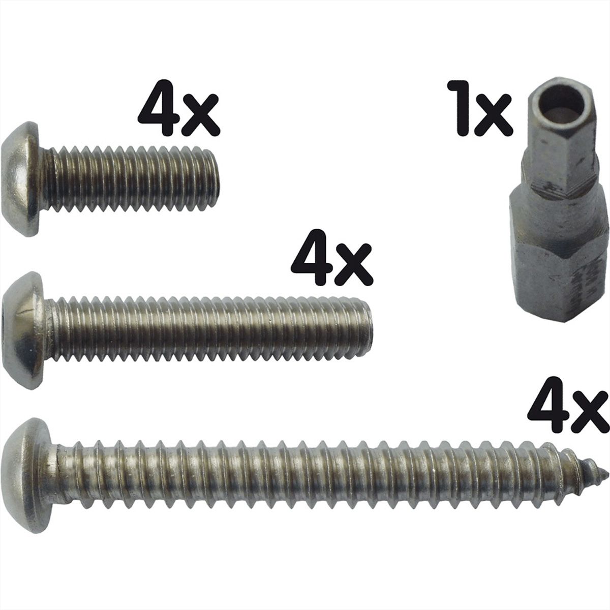 MOBOTIX Set de vis de sécurité pour M1x (MX-OPT-SEC-SCREWS-SET)