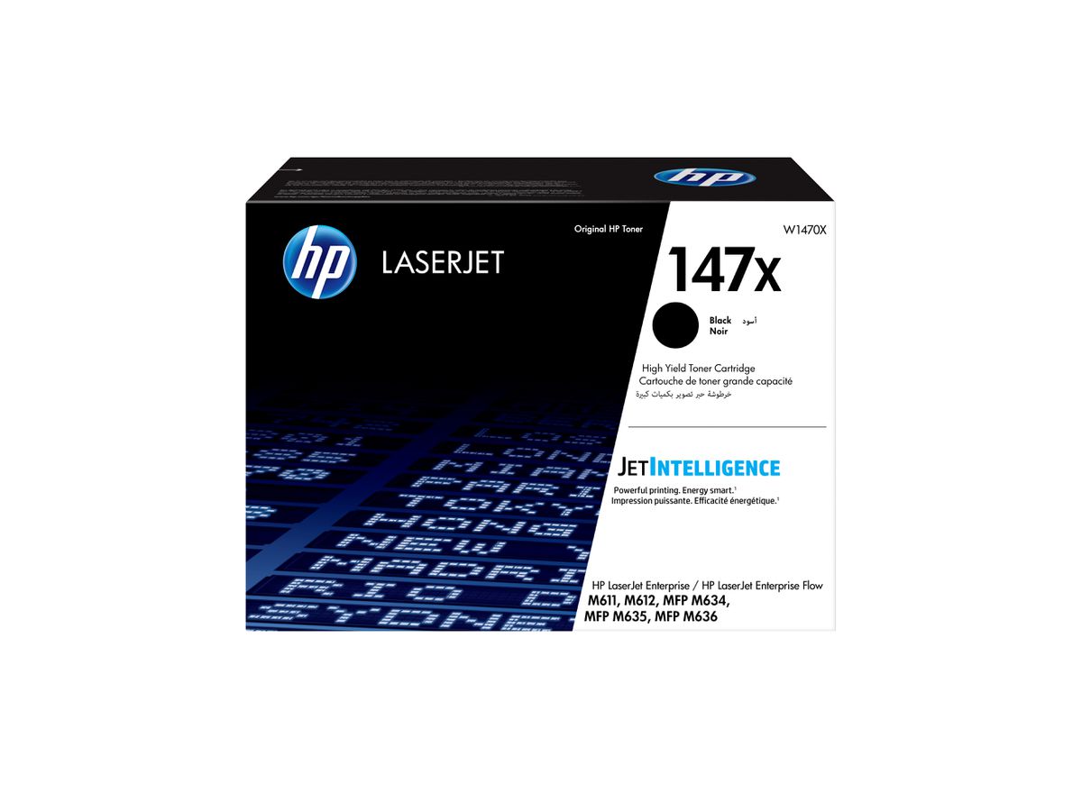 HP LaserJet Toner noir grande capacité authentique 147X
