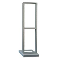 Bâti de laboratoire 19" 42UH, 2100x600x1100mm, avec socle