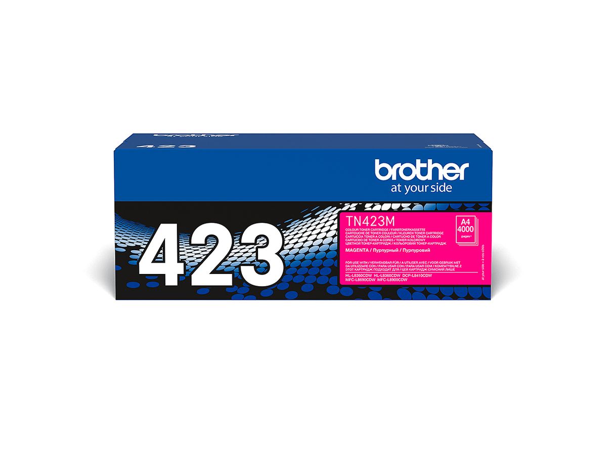 Brother Cartouche de toner TN-423M originale – Magenta