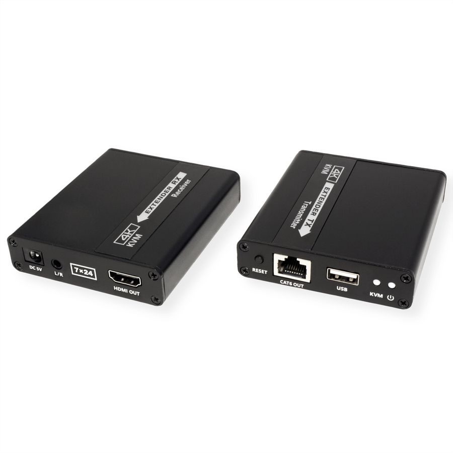 VALUE Prolongateur KVM via Cat.6/6A, HDMI, max. 70m