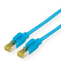 Cordon KERPEN Cat.6A (Classe EA) S/F, MegaLine F6-90, HiRose TM31, LS0H, bleu, 3 m