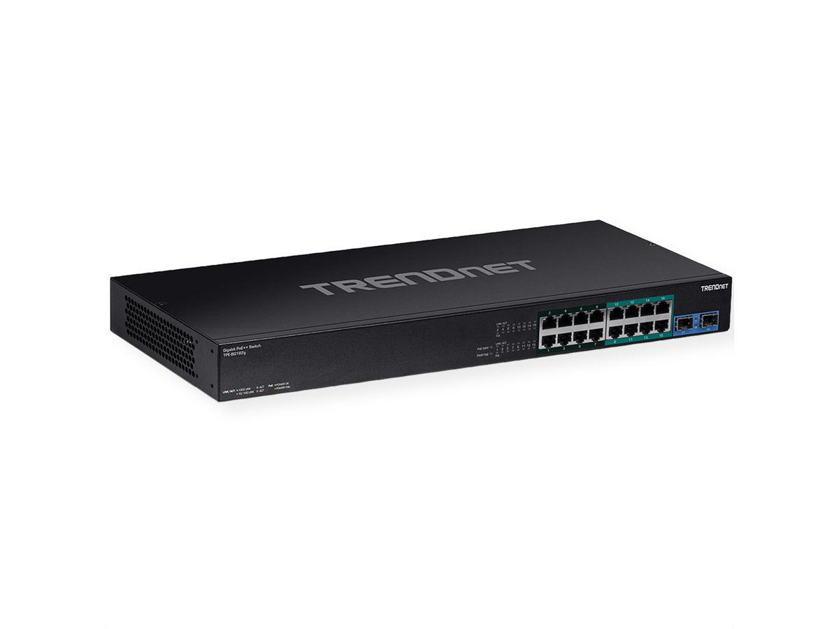 TRENDnet TPE-BG182G Switch i PoE++ Gigabit à 18 ports