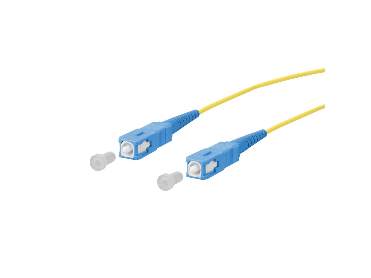 METZ CONNECT OpDAT cordon de brassage, SC-S/SC-S OS2, 5 m