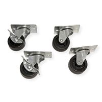 ROLINE Roulettes pour Boîtier mural Basic Plus, 80 kg