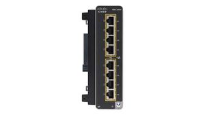 Cisco IEM-3300-8P= commutateur réseau Géré L2 Gigabit Ethernet (10/100/1000) Connexion Ethernet, supportant l'alimentation via ce port (PoE) Noir