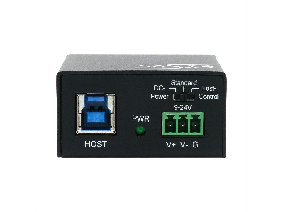 EXSYS EX-11240HMS Hub 4 ports USB 3.2 Gen 1 métal