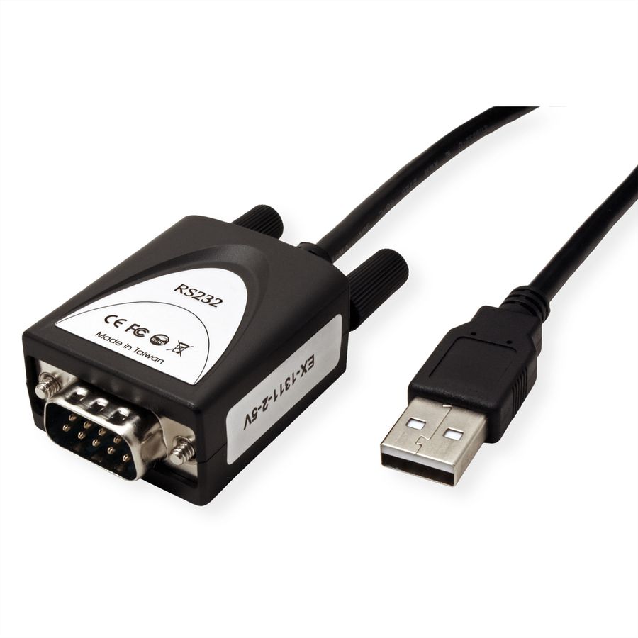 EXSYS EX-1311-2-5V USB 2.0 vers sériel RS-232 avec 5Volt sur la broche 9