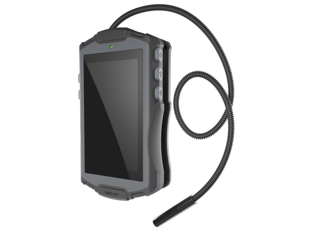 VALUE Caméra d'inspection numérique portable avec écran LCD et col