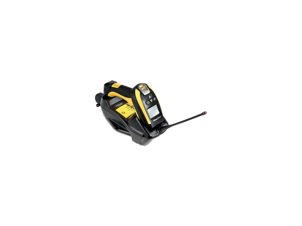 Datalogic PowerScan PM9100 Handheld bar code reader 1D LED Noir, Jaune
