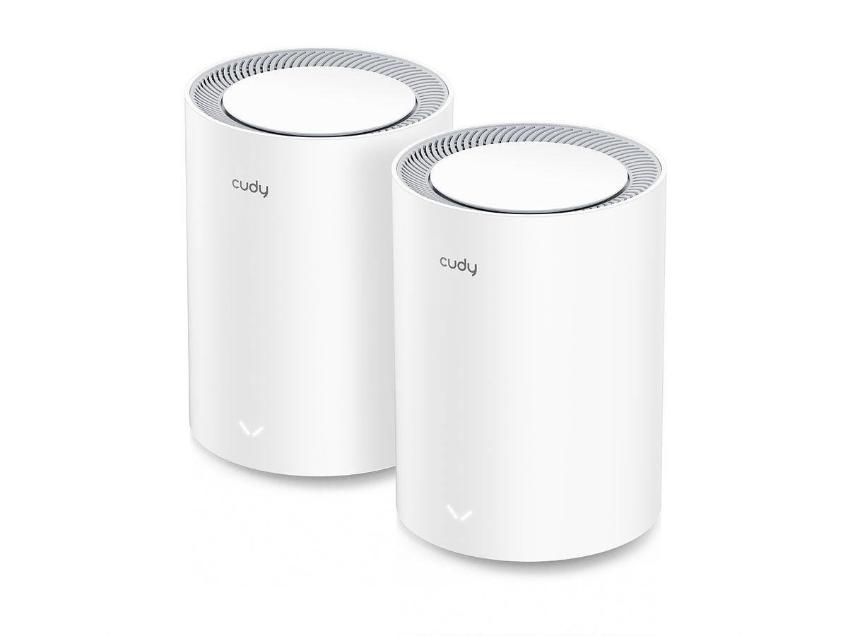 CUDY M3000 AX3000 WiFi 6 Mesh 2.5G, Pack de 2