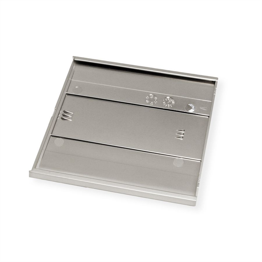 BACHMANN 2xDUE Couvercles aspect acier