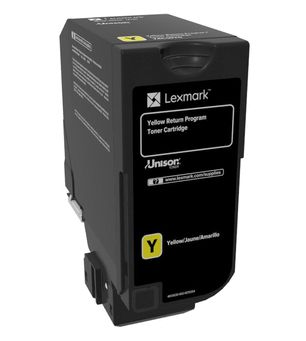 Lexmark 74C20Y0 Cartouche de toner Original Jaune 1 pièce(s)