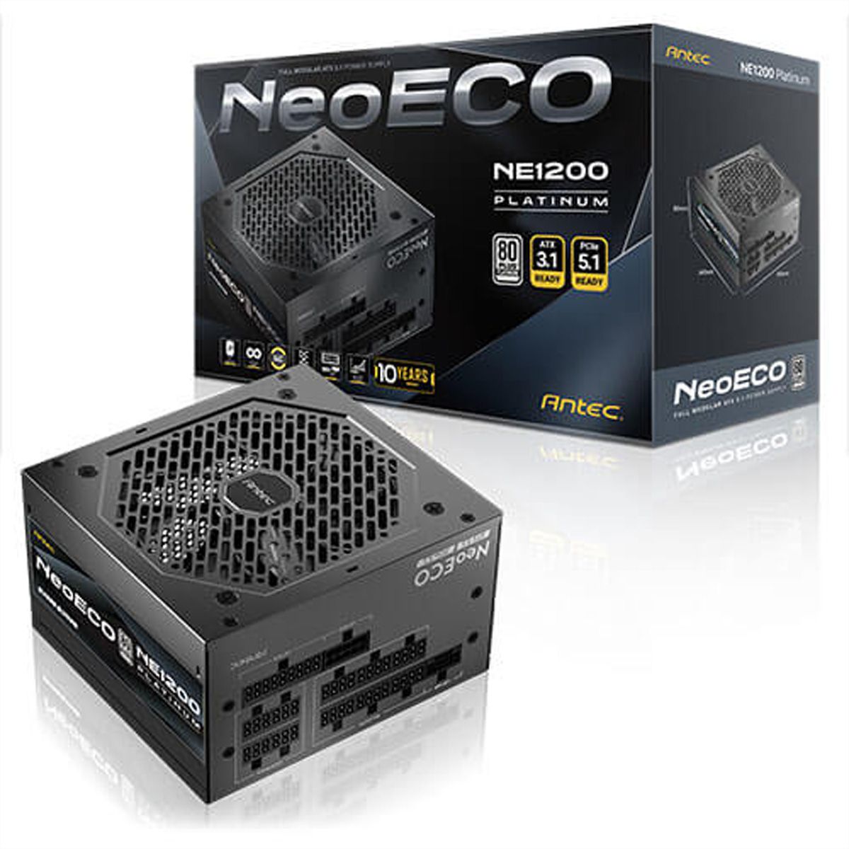 ANTEC NE850P EC Bloc d'alimentation 1200W , noir