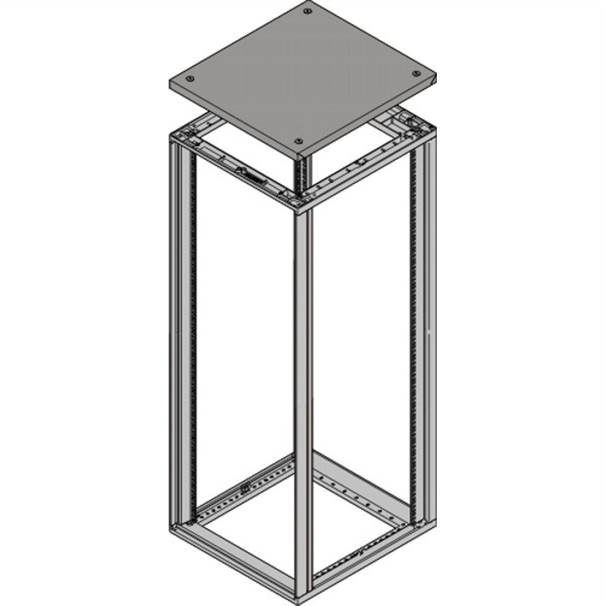 SCHROFF Novastar Couvercle surélevé, 553W 800D