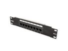 TRENDnet TC-P08C6 Panneau de brass. 10" 8 ports Cat. 6 non-blindé