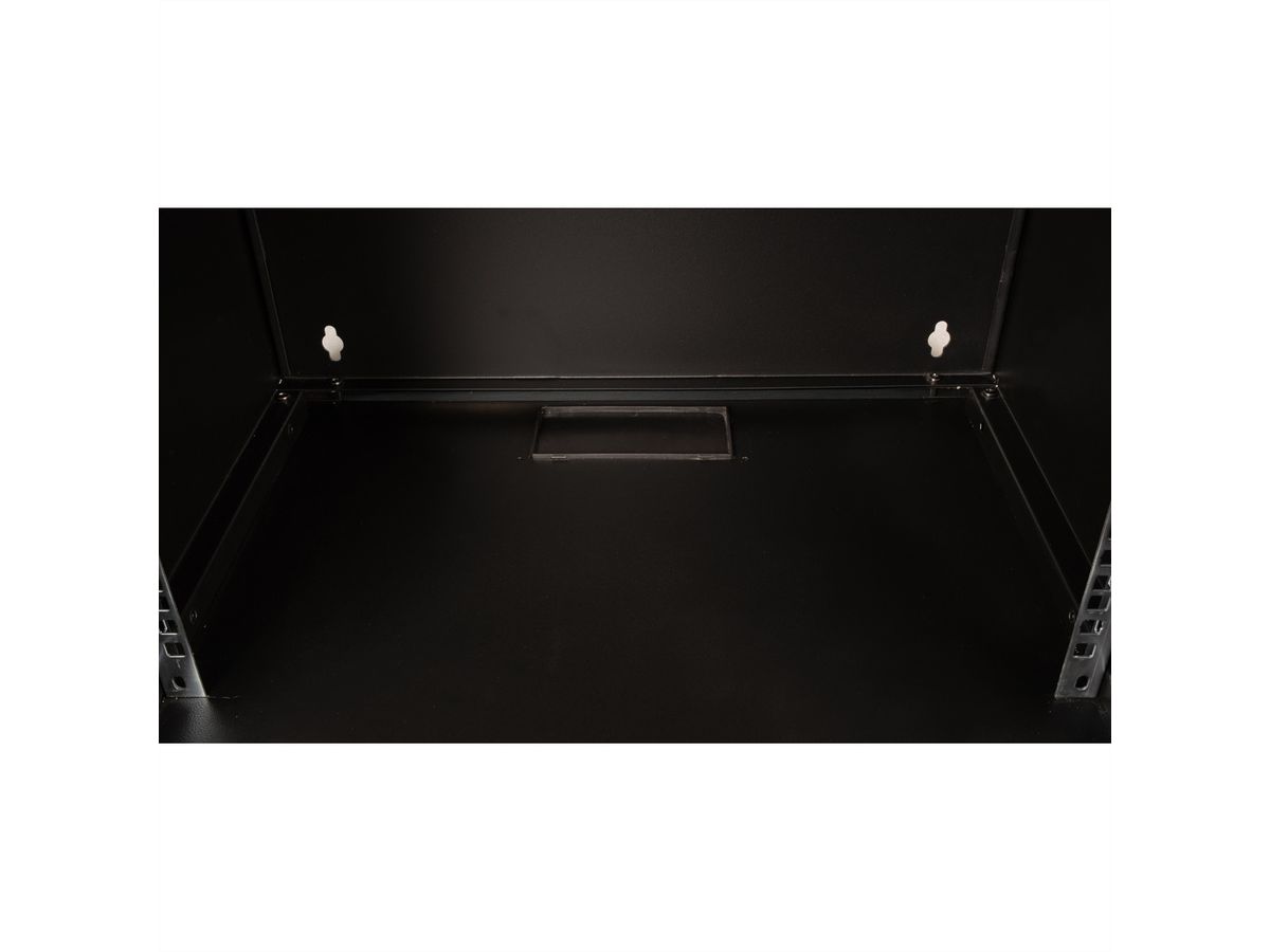 ROLINE 19" Boîtier mural Basic 7U, 540x400 LxP En kit noir