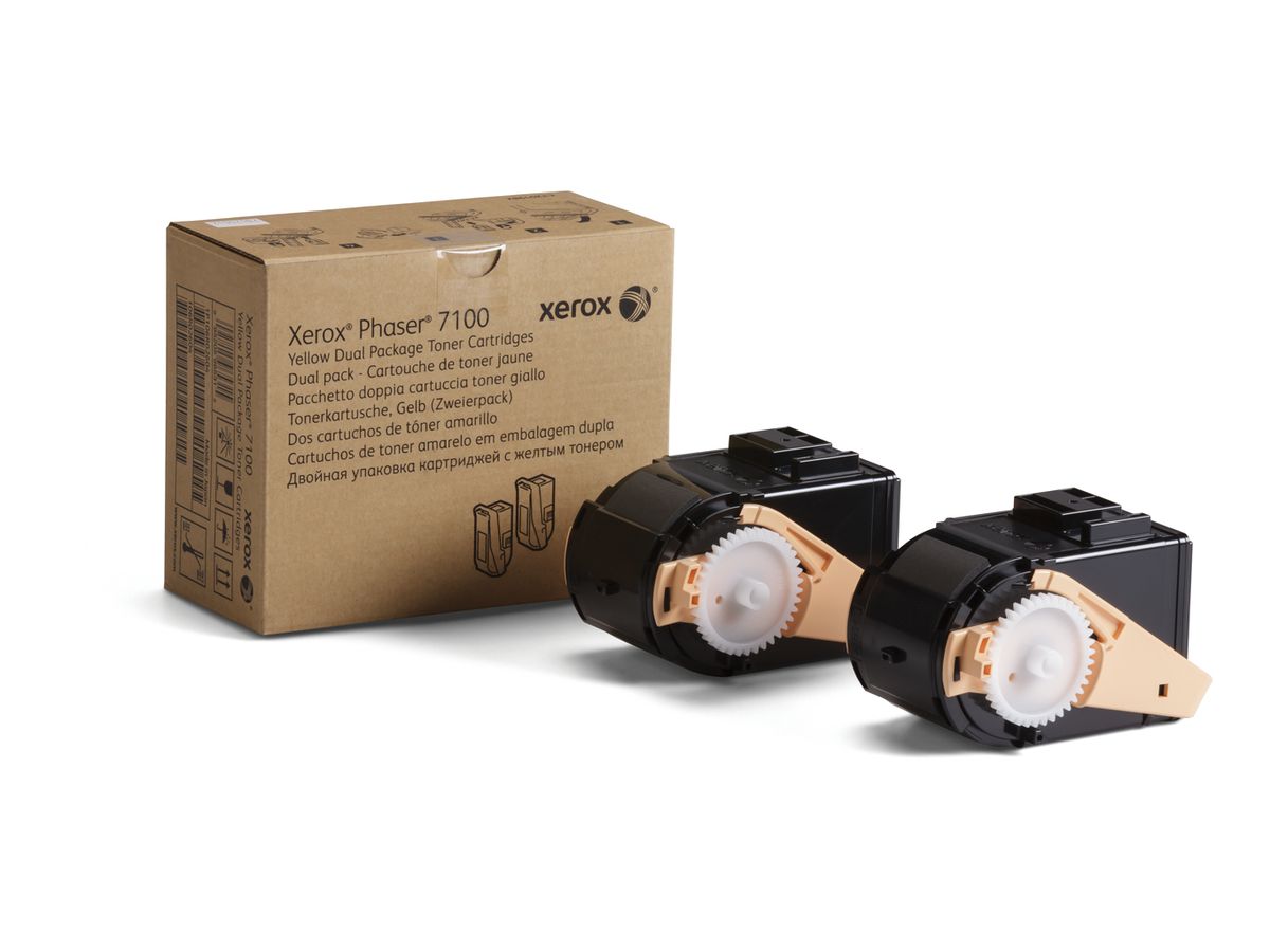 Xerox Cartouche de toner Jaune Phaser™ 7100