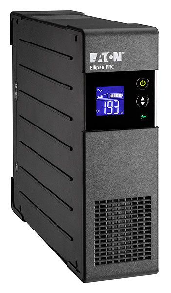 Eaton Ellipse PRO 850 DIN 850VA 4sortie(s) CA Rack/Tour Noir alimentation d'énergie non interruptible