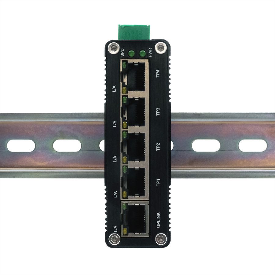 EXSYS EX-62020 Switch Ethernet industriel à 5 ports