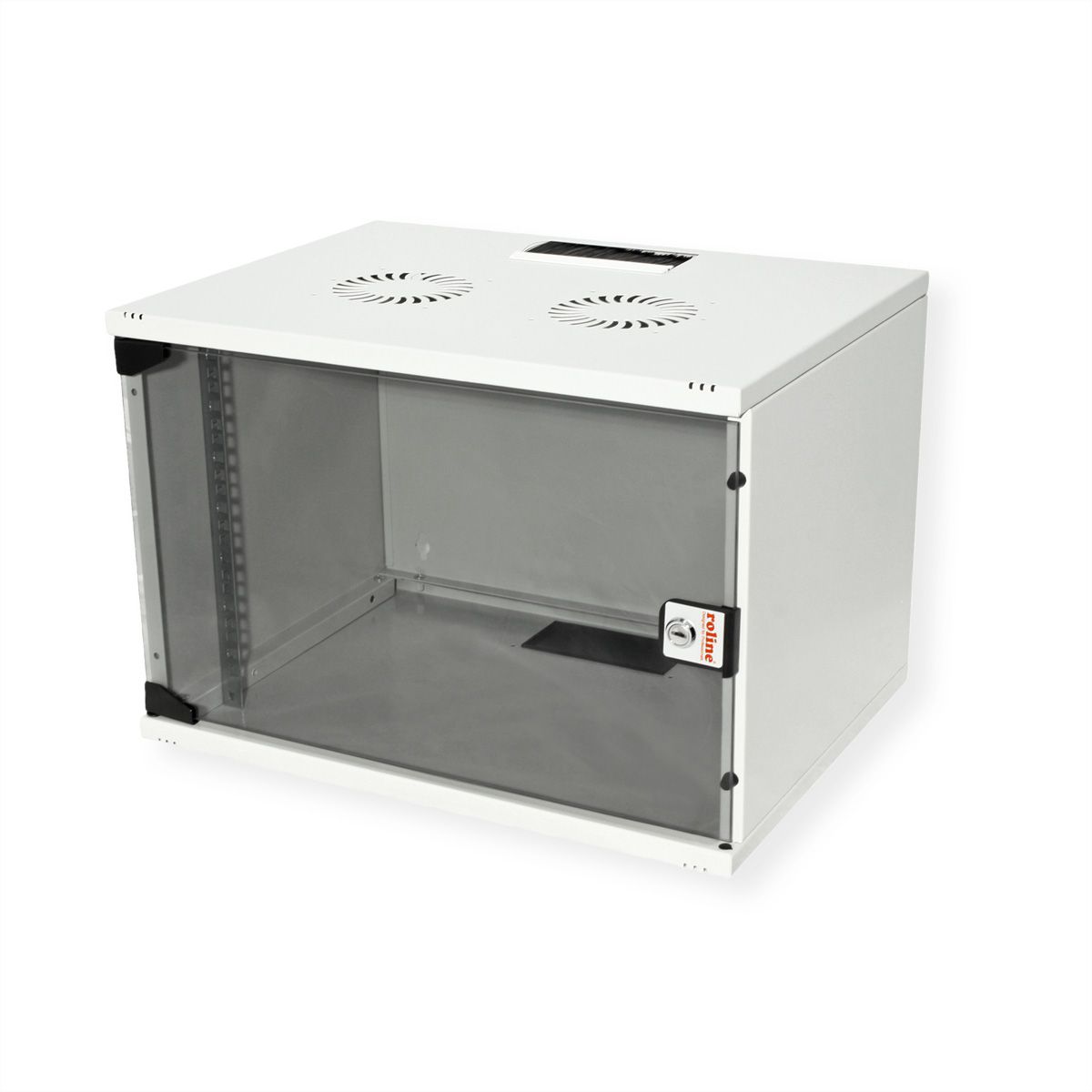 ROLINE 19" Boîtier mural Basic 7U, 540x400 LxP gris, EN KIT