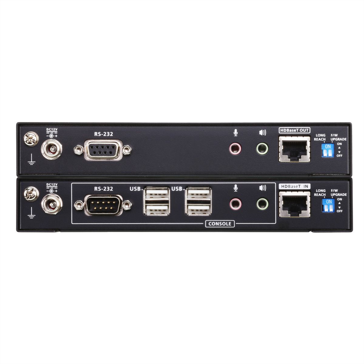ATEN CE924 Système d’extension KVM USB DisplayPort double vue HDBaseT™ 2.0