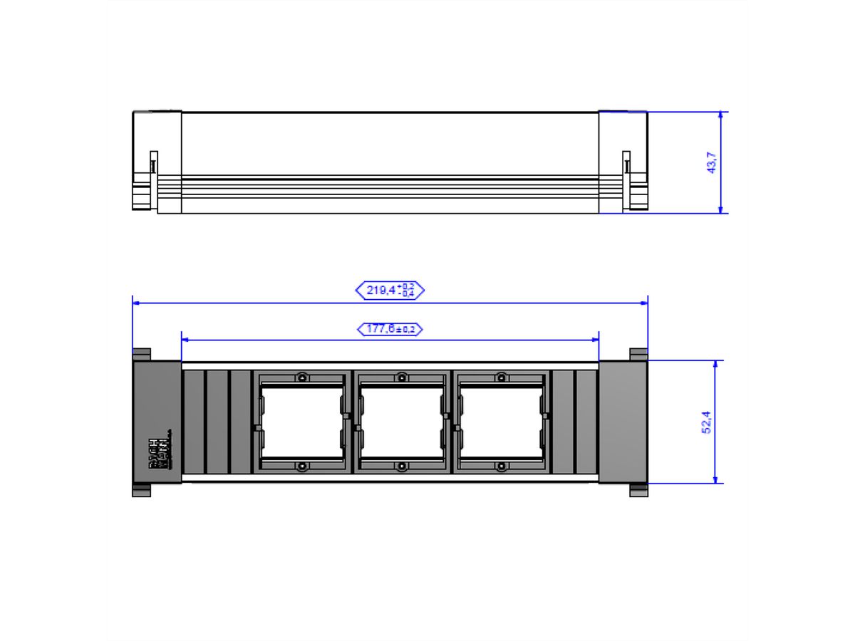 BACHMANN Power Frame Small 3x Modules Custom