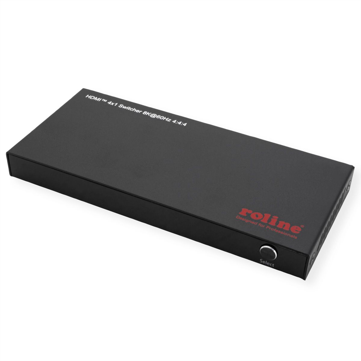 ROLINE Commutateur HDMI, 8K, 4 ports, avec télécommande IR