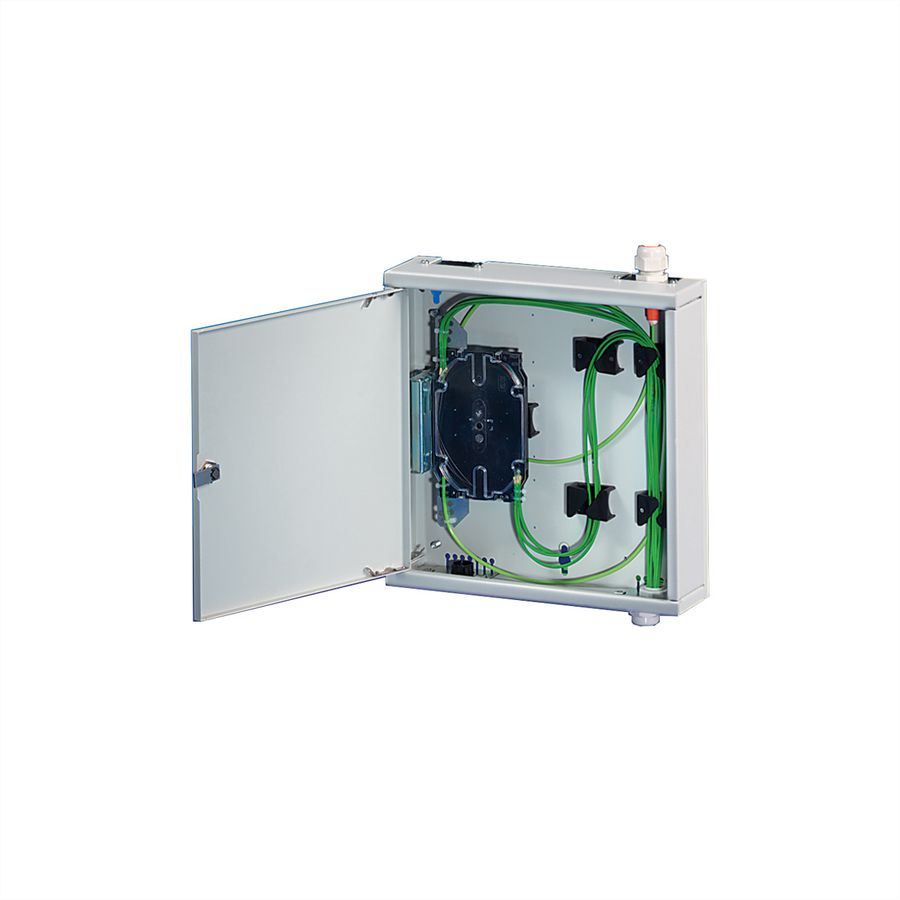 SCHROFF LAN Wall-Mounted Case, Petit boîtier pour fibre optique