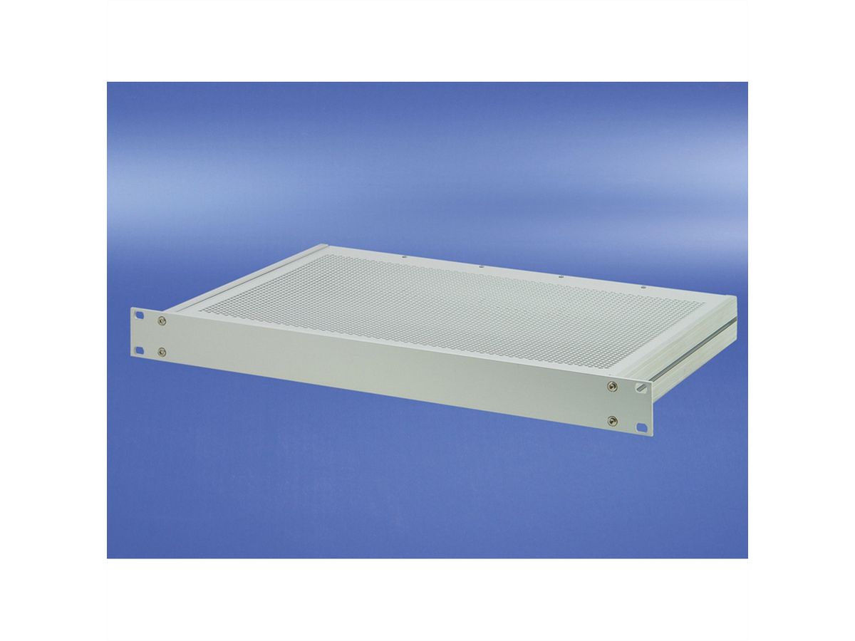 SCHROFF MultipacPRO 19" Châssis, aluminium, dessus et base perforés, 3 U, 280 mm
