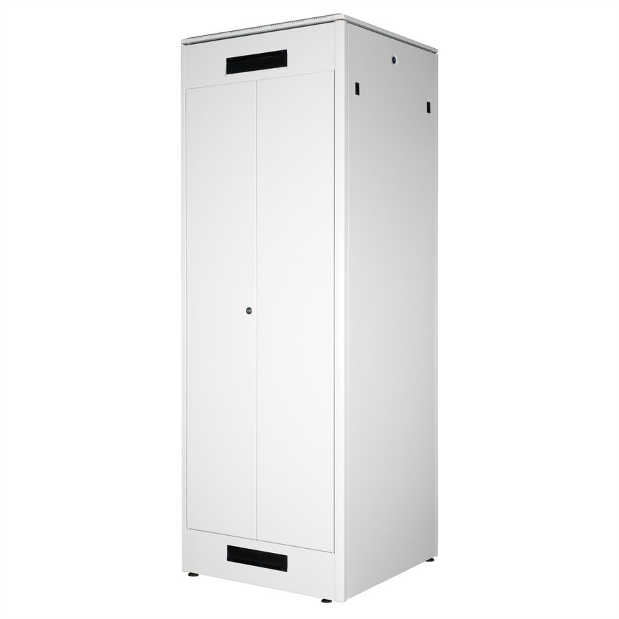 ROLINE 19" Baie réseau Pro 47U, 800x800 LxP Porte verre gris