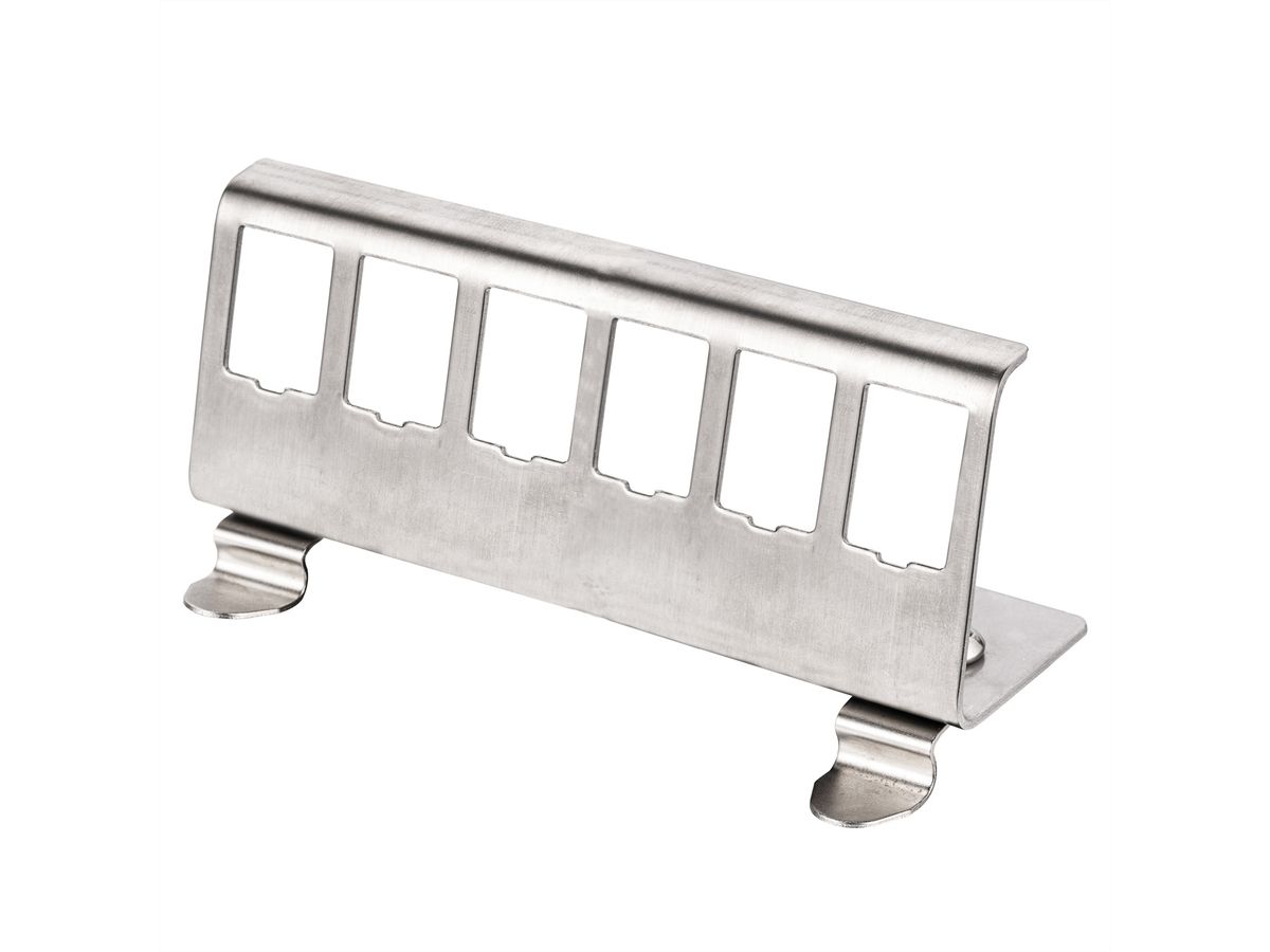 ROLINE Adaptateur pour rail DIN, vide, pour 6 Keystones