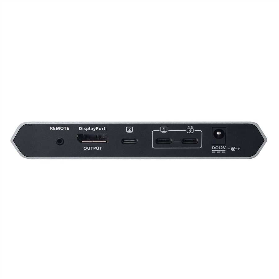 ATEN US3311 Commutateur KVM à 2 ports 4K DisplayPort USB-C avec passage d'alimentation