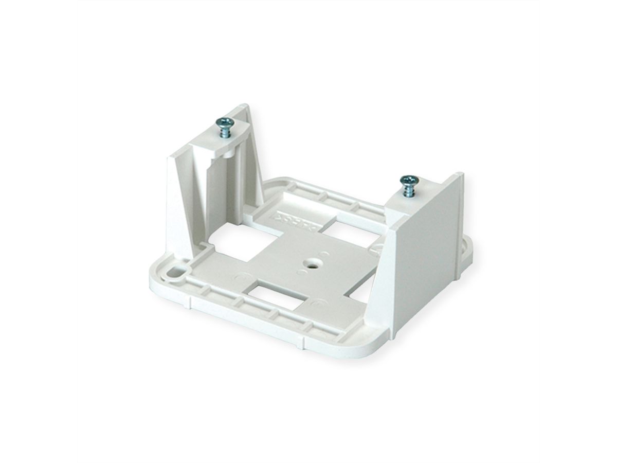 TELEGÄRTNER Boîtier pour AMJ45 blanc alpin, (D+F)