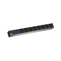 BN0500 19" 1U 8 prises, mesure par phase
