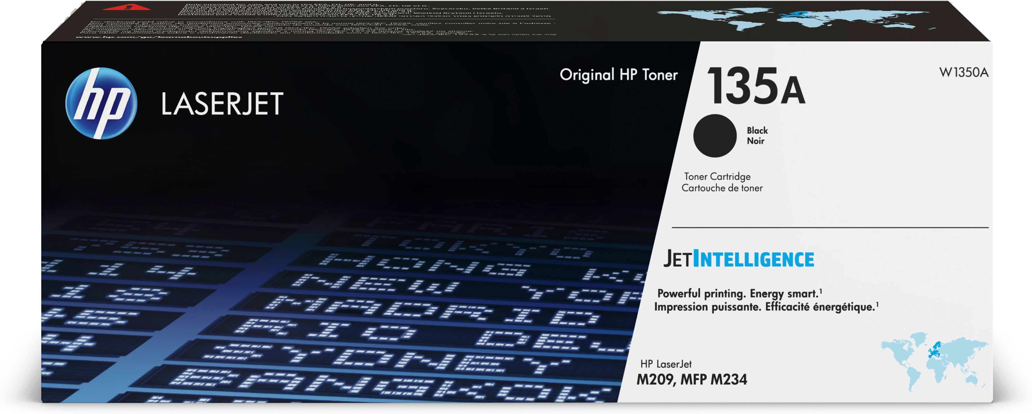HP LaserJet Cartouche de toner noir authentique 135A