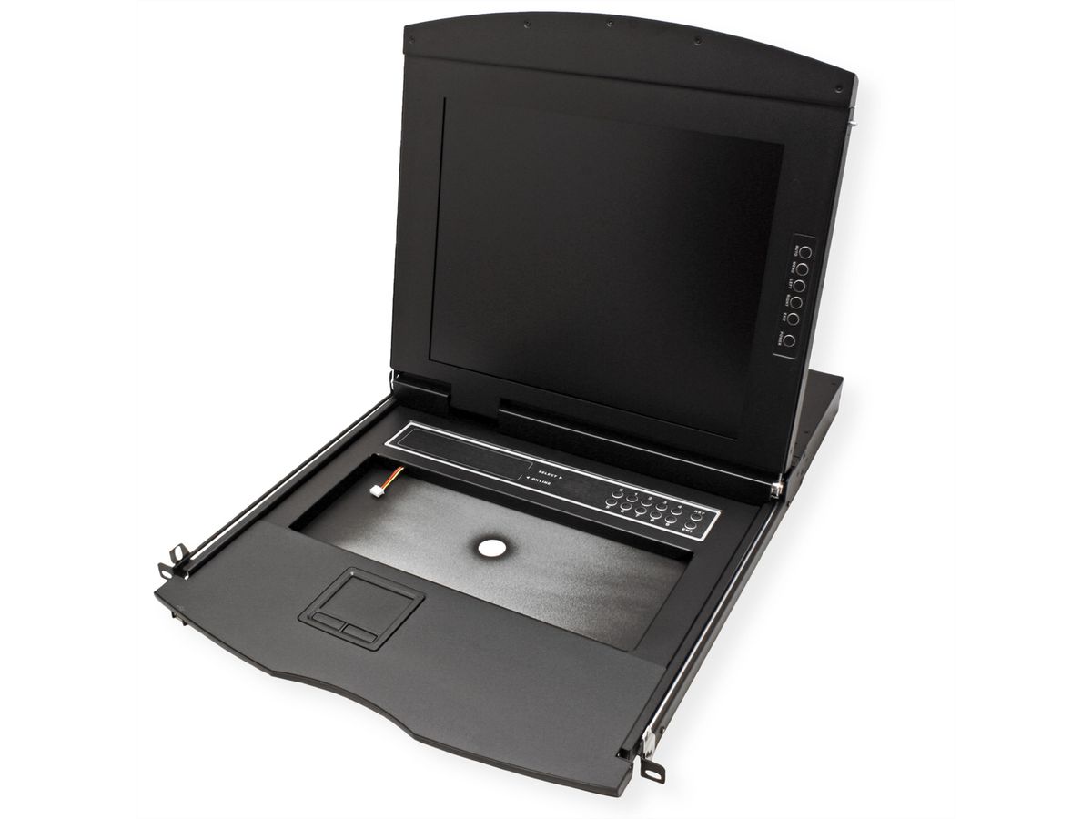 VALUE Switch KVM 19", 8 ports, 43 cm (17") TFT (4:3), VGA, USB, FR-Layout