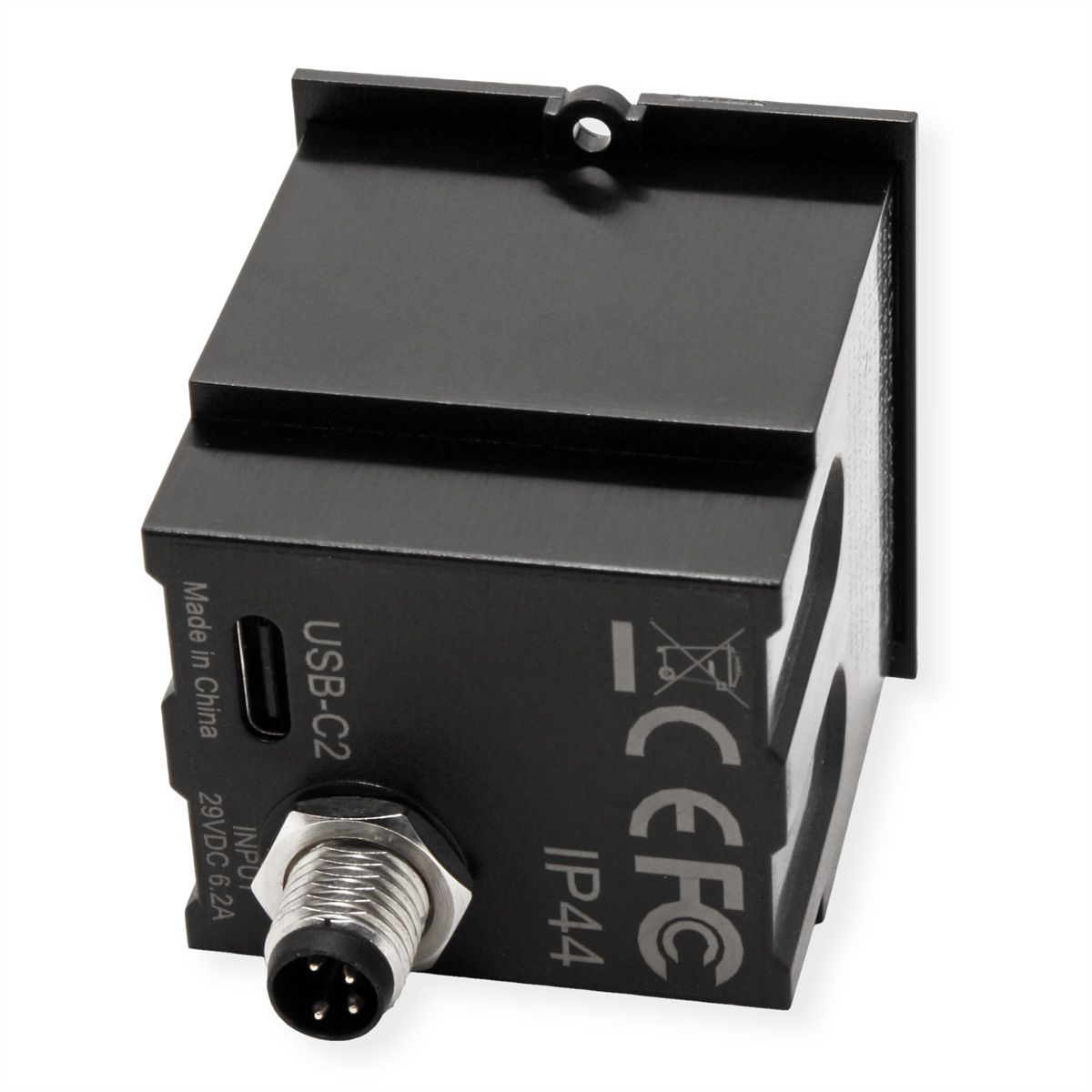 BACHMANN Module Custom USB Chargeur C/C/C, avec adaptateur secteur
